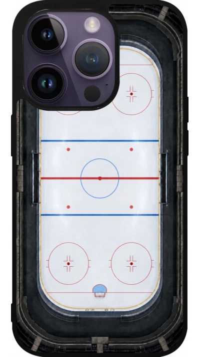 iPhone 15 Pro Case Hülle - Silikon schwarz Sports 2026 Hockey