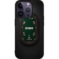iPhone 15 Pro Case Hülle - Silikon schwarz Sports 2026 Poker