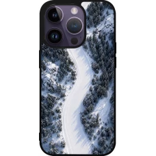 iPhone 15 Pro Case Hülle - Silikon schwarz Sports 2026 Ski