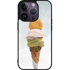 iPhone 15 Pro Case Hülle - Silikon schwarz Summer 2025 Cornet