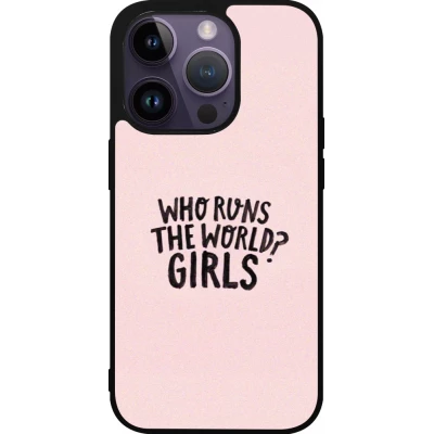 Coque iPhone 15 Pro - Silicone rigide noir Womens day 2026 3