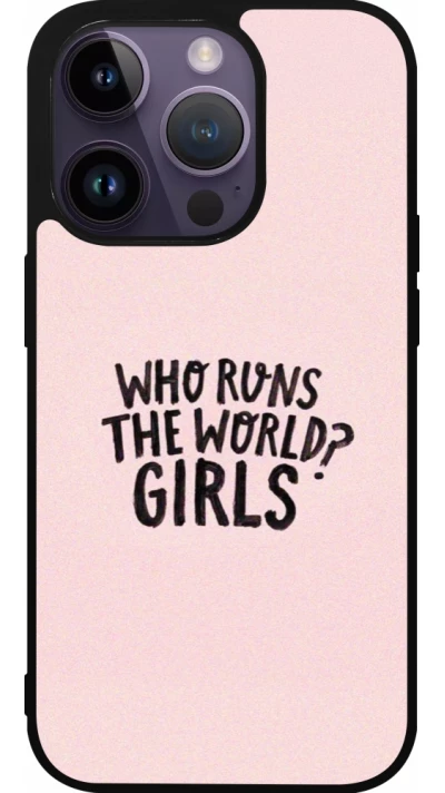 Coque iPhone 15 Pro - Silicone rigide noir Womens day 2026 3
