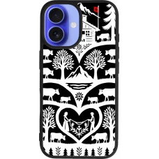 iPhone 16 Case Hülle - Silikon schwarz Poya Schweiz 2 schwarz
