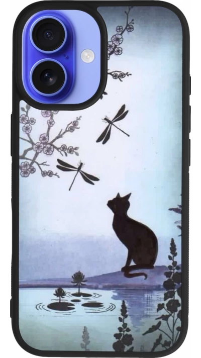Coque iPhone 16 - Silicone rigide noir Spring 19 12