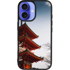 Coque iPhone 16 - Silicone rigide noir Spring 23 Japan
