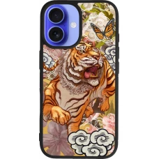 iPhone 16 Case Hülle - Silikon schwarz Spring 23 japanese tiger
