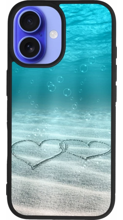 Coque iPhone 16 - Silicone rigide noir Summer 18 19