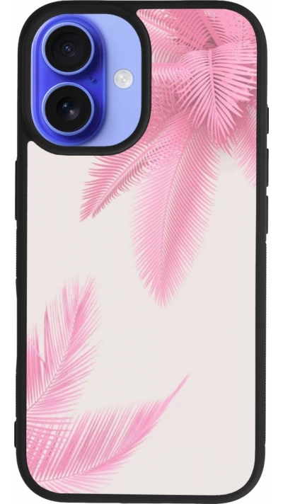 Coque iPhone 16 - Silicone rigide noir Summer 20 15