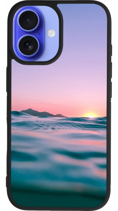Coque iPhone 16 - Silicone rigide noir Summer 2021 12