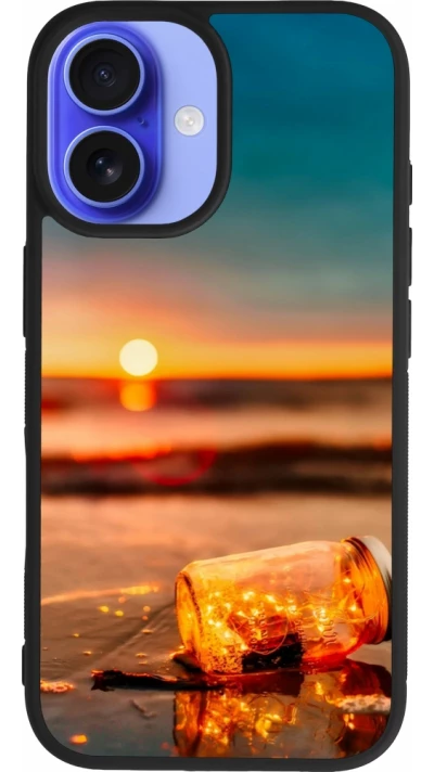 Coque iPhone 16 - Silicone rigide noir Summer 2021 16