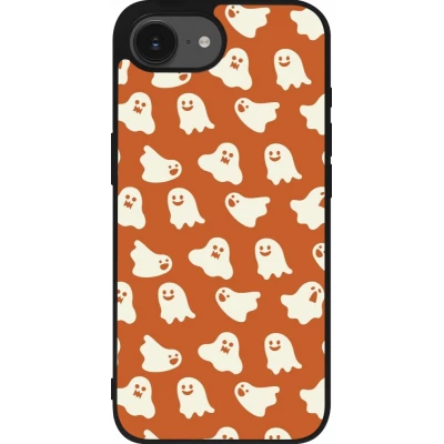Coque iPhone 17e / 16e - Silicone rigide noir Autumn 2024 mini ghosts