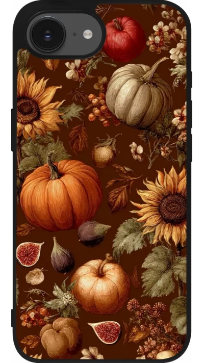 iPhone 17e / 16e Case Hülle - Silikon schwarz Autumn 26 Autumn still life
