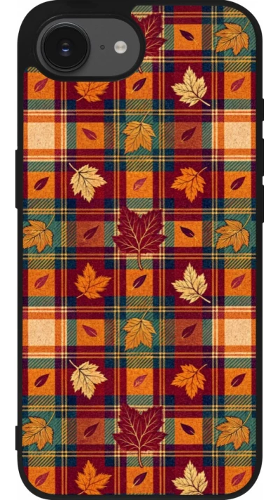 iPhone 17e / 16e Case Hülle - Silikon schwarz Autumn 26 Autumn pattern