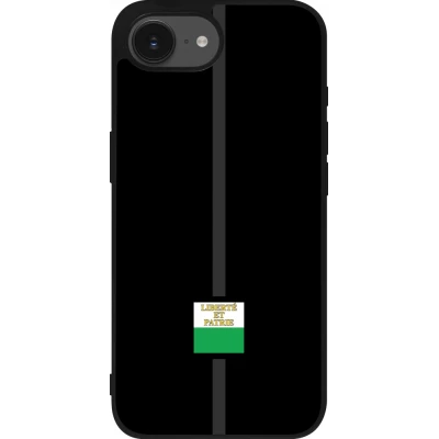 Coque iPhone 17e / 16e - Silicone rigide noir Canton VD noir