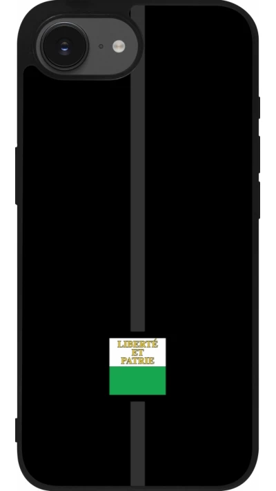 iPhone 16e Case Hülle - Silikon schwarz Kanton VD schwarz