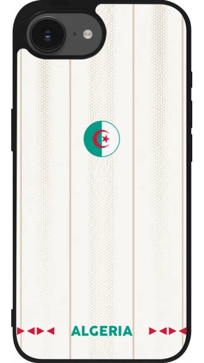 iPhone 17e / 16e Case Hülle - Silikon schwarz Algerien 2026 personalisierbares Fussballtrikot