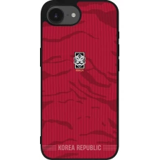 iPhone 17e / 16e Case Hülle - Silikon schwarz Südkorea 2026 personalisierbares Fussballtrikot