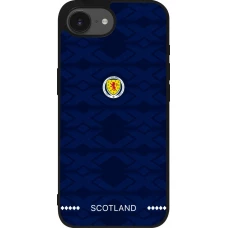 iPhone 17e / 16e Case Hülle - Silikon schwarz Schottland 2026 personalisierbares Fussballtrikot
