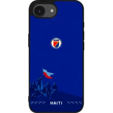 iPhone 17e / 16e Case Hülle - Silikon schwarz Haiti 2026 personalisierbares Fussballtrikot