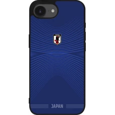 iPhone 17e / 16e Case Hülle - Silikon schwarz Japan 2026 personalisierbares Fussballtrikot