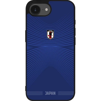 iPhone 17e / 16e Case Hülle - Silikon schwarz Japan 2026 personalisierbares Fussballtrikot