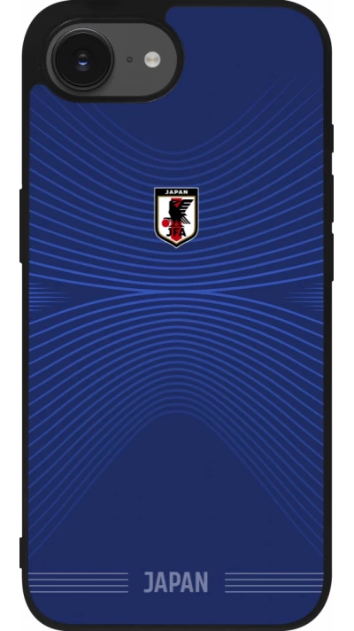 iPhone 17e / 16e Case Hülle - Silikon schwarz Japan 2026 personalisierbares Fussballtrikot