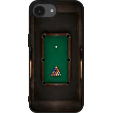 iPhone 17e / 16e Case Hülle - Silikon schwarz Sports 2026 Billard