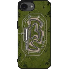 iPhone 17e / 16e Case Hülle - Silikon schwarz Sports 2026 Circuit