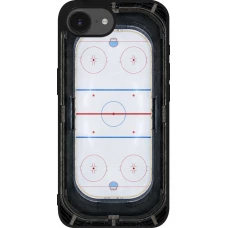 iPhone 17e / 16e Case Hülle - Silikon schwarz Sports 2026 Hockey