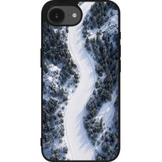 iPhone 17e / 16e Case Hülle - Silikon schwarz Sports 2026 Ski