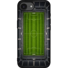iPhone 17e / 16e Case Hülle - Silikon schwarz Sports 2026 Soccer