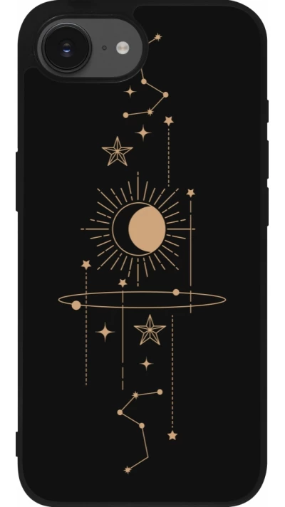 Coque iPhone 17e / 16e - Silicone rigide noir Spring 23 astro