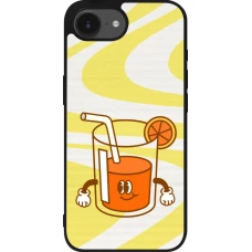 iPhone 17e / 16e Case Hülle - Silikon schwarz Summer drink 2026