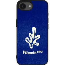 iPhone 17e / 16e Case Hülle - Silikon schwarz Vitamin sea Summer 2026