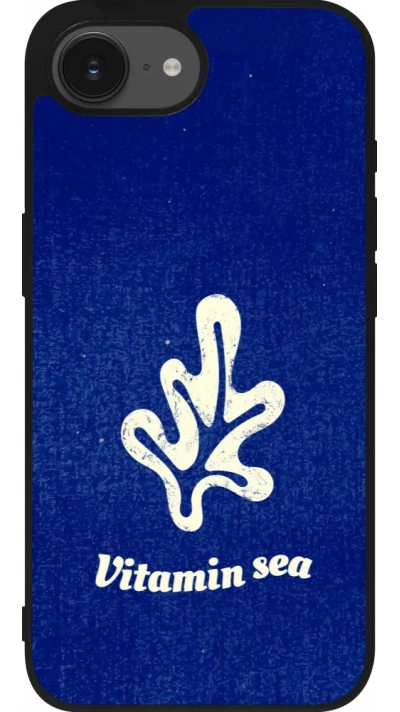 iPhone 17e / 16e Case Hülle - Silikon schwarz Vitamin sea Summer 2026