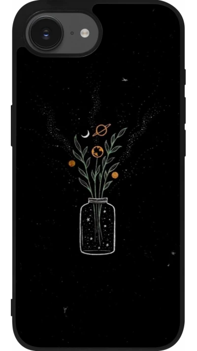iPhone 16e Case Hülle - Silikon schwarz Vase black