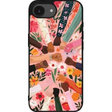 Coque iPhone 17e / 16e - Silicone rigide noir Womens day 2026 8