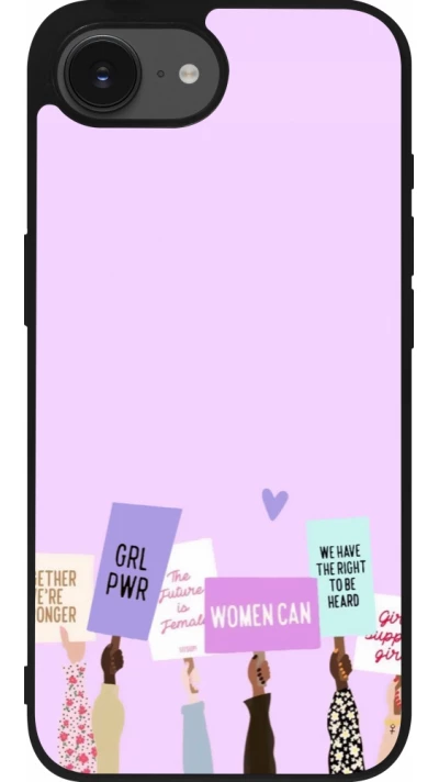 iPhone 16e Case Hülle - Silikon schwarz Womens day 2026 9