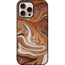 Coque iPhone 16 Pro Max - Silicone rigide noir Autumn 2024 marbe