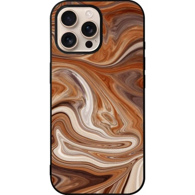 Coque iPhone 16 Pro Max - Silicone rigide noir Autumn 2024 marbe