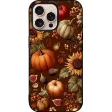 iPhone 16 Pro Max Case Hülle - Silikon schwarz Autumn 26 Autumn still life