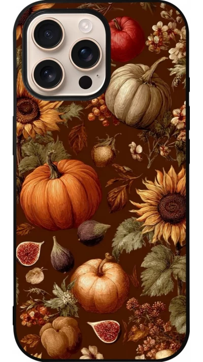 Coque iPhone 16 Pro Max - Silicone rigide noir Autumn 26 Autumn still life