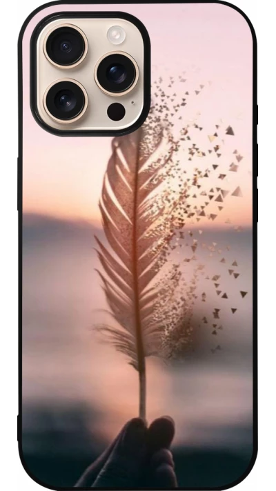 Coque iPhone 16 Pro Max - Silicone rigide noir Hello September 11 19