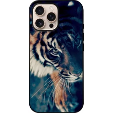 Coque iPhone 16 Pro Max - Silicone rigide noir Incredible Lion