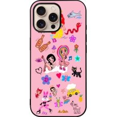 Coque iPhone 16 Pro Max - Silicone rigide noir Karol G La Bichota Manana Sera Bonito