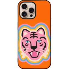Coque iPhone 16 Pro Max - Silicone rigide noir Lion colors 2026
