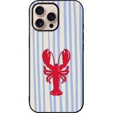 iPhone 16 Pro Max Case Hülle - Silikon schwarz Red lobster 2026