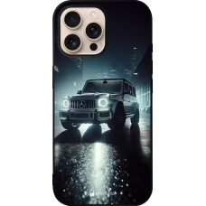 iPhone 16 Pro Max Case Hülle - Silikon schwarz Mercedes G AMG Nacht