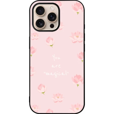 iPhone 16 Pro Max Case Hülle - Silikon schwarz Mom 2023 your are magical