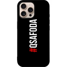 iPhone 16 Pro Max Case Hülle - Silikon schwarz Qsafoda 1
